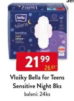 Qanto Vložky Bella for Teens Sensitive Night nabídka