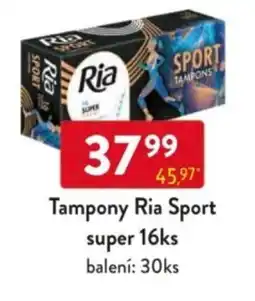 Qanto Tampony Ria Sport super nabídka