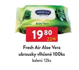Qanto Fresh Air Aloe Vera ubrousky vlhčené nabídka