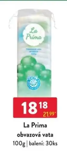 Qanto La Prima obvazová vata nabídka