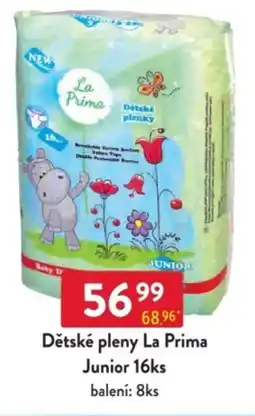 Qanto Dětské pleny La Prima Junior nabídka