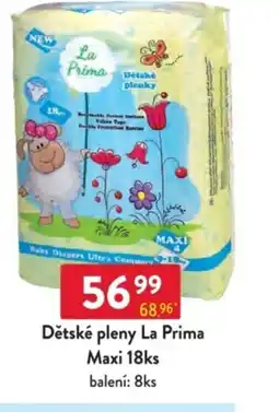 Qanto Dětské pleny La Prima Maxi nabídka