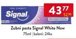 Qanto Zubní pasta Signal White Now nabídka