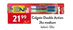 Qanto Colgate Double Action 2ks medium nabídka