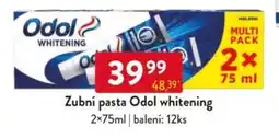 Qanto Zubní pasta Odol whitening nabídka