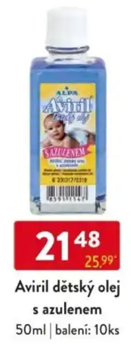 Qanto Aviril dětský olej s azulenem nabídka