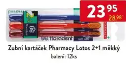 Qanto Zubní kartáček Pharmacy Lotos 2+1 měkký nabídka