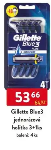 Qanto Gillette Blue3 jednorázová holítka nabídka