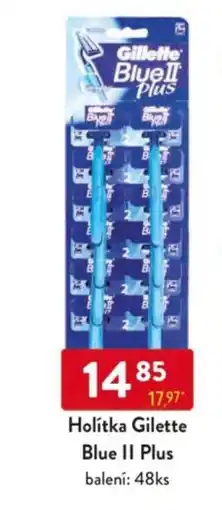 Qanto Holítka Gilette Blue II Plus nabídka