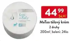 Qanto MeToo tělový krém nabídka