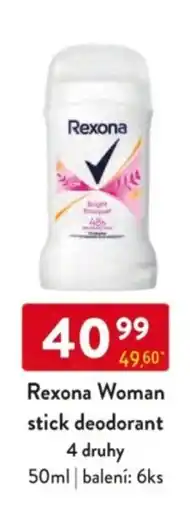Qanto Rexona Woman stick deodorant nabídka