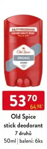Qanto Old Spice stick deodorant nabídka