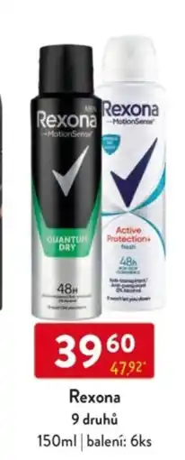 Qanto Rexona nabídka