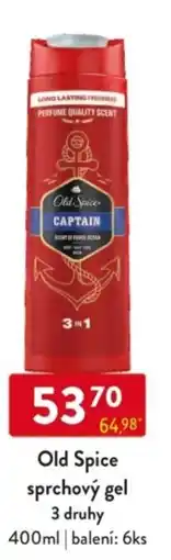 Qanto Old Spice sprchový gel nabídka