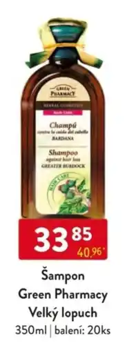 Qanto Šampon Green Pharmacy Velký lopuch nabídka