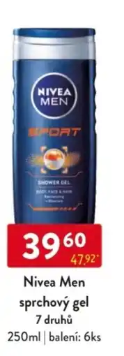 Qanto Nivea Men sprchový gel nabídka