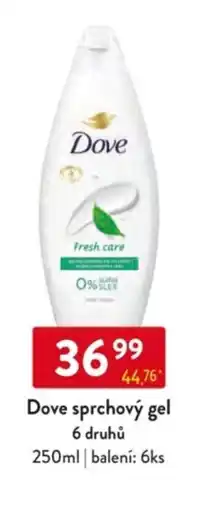 Qanto Dove sprchový gel nabídka