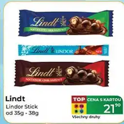 Tamda Foods Lindt Lindor Stick od 35g - 38g nabídka