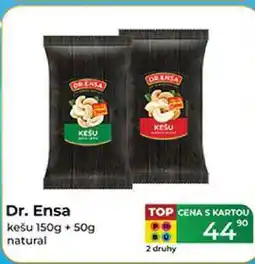 Tamda Foods Dr. Ensa kešu 150g + 50g natural nabídka