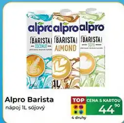 Tamda Foods Alpro Barista nápoj IL sójový nabídka