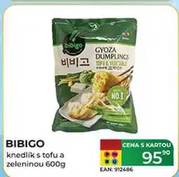 Tamda Foods BIBIGO knedlík s tofu a zeleninou 600g nabídka