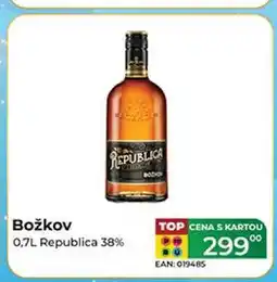 Tamda Foods Božkov 0,7L Republica 38% nabídka