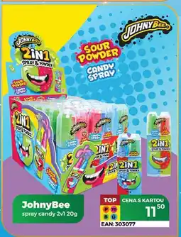 Tamda Foods JohnyBee spray candy 2v1 20g nabídka