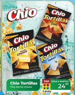 Tamda Foods Chio Tortillas 110g Nacho cheese nabídka