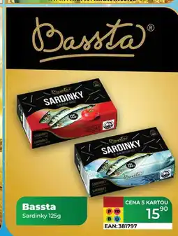Tamda Foods Bassta Sardinky 125g nabídka