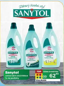 Tamda Foods Sanytol univerzální dezinfekce IL na podlahy nabídka