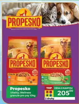 Tamda Foods Propesko Vitality, Wellness granule pro psy 10kg nabídka