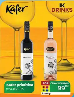 Tamda Foods Kafer primitivo 0,75L nabídka