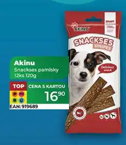 Tamda Foods Akinu Snackses pamlsky 12ks 120g nabídka