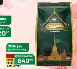 Tamda Foods TDF rýže jasmínová 17kg nabídka