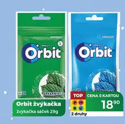 Tamda Foods Orbit žvýkačka žvýkačka sáček 29g nabídka