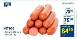 Makro Hot Dog nabídka