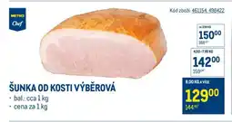 Makro Šunka od kosti výběrová nabídka