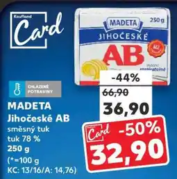 Kaufland MADETA Jihočeské AB nabídka