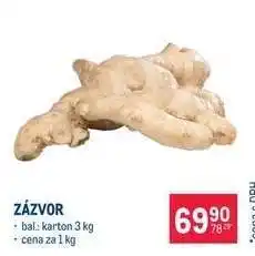 Makro Zázvor nabídka