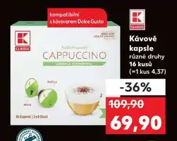 Kaufland Kávové kapsle nabídka