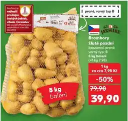 Kaufland Brambory žluté pozdní nabídka