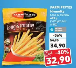 Kaufland FARM FRITES Hranolky nabídka