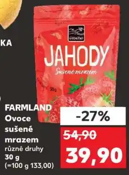 Kaufland FARMLAND Ovoce sušené mrazem nabídka