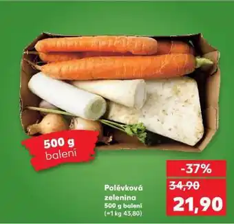 Kaufland Polévková zelenina nabídka
