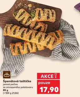 Kaufland Špenátová taštička nabídka
