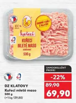 Kaufland DZ KLATOVY Kuřecí mleté maso nabídka