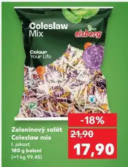 Kaufland Zeleninový salát Coleslaw mix nabídka