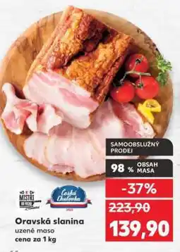 Kaufland Oravská slanina nabídka