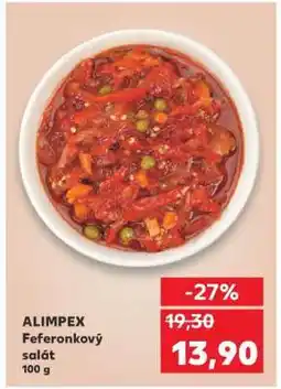 Kaufland ALIMPEX Feferonkový salát nabídka