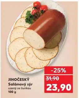Kaufland Jihočeský salámový sýr nabídka
